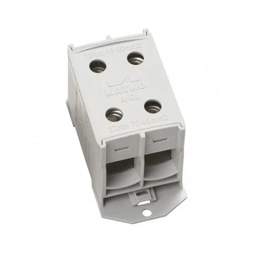 מהדק כפול לפס דין KATKO KL 2x95 - אור שי סיטונאות חשמל