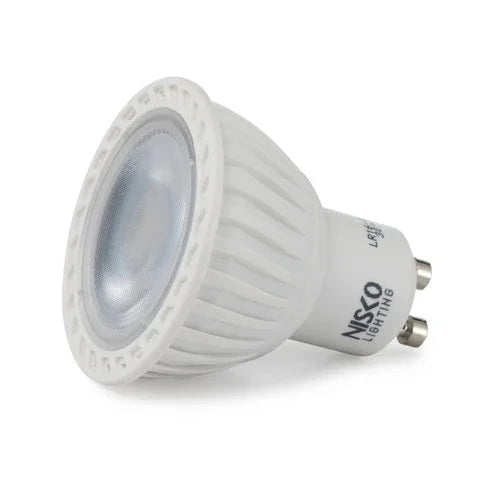 נורת דקרויקה לבנה 30° GU10 6W אור חם - אור שי סיטונאות חשמל בע״מ