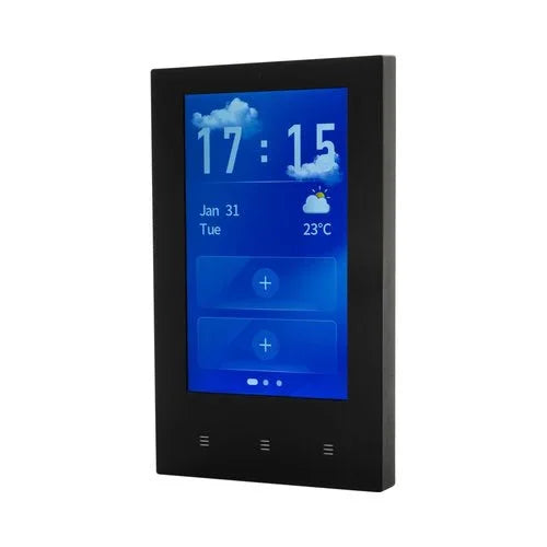 רכזת אלחוטית שחורה מסך "4 ZIGBEE - אור שי סיטונאות חשמל בע״מ