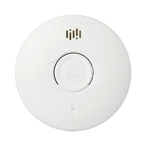 גלאי עשן עצמאי לבן - סוללה ל- 10 שנים - אור שי סיטונאות חשמל בע״מ