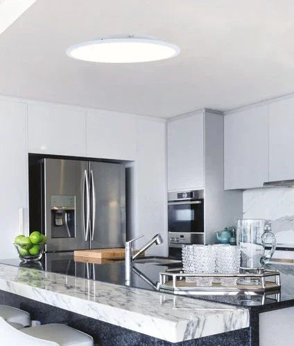 צמוד תקרה מרחף לבן GALAXY 40W 40CM 3CCT - אור שי סיטונאות חשמל בע״מ