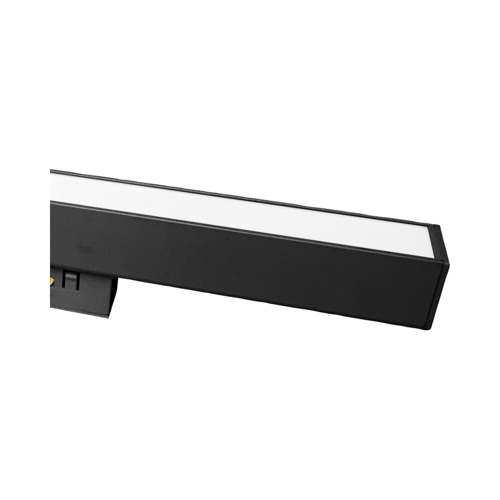 ספוט לד שטוח שחור FLAT1.2