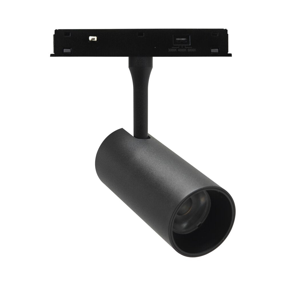 ספוט לד שחור לפס צבירה מגנטי TIKTOK SPOT 7W 3CCT