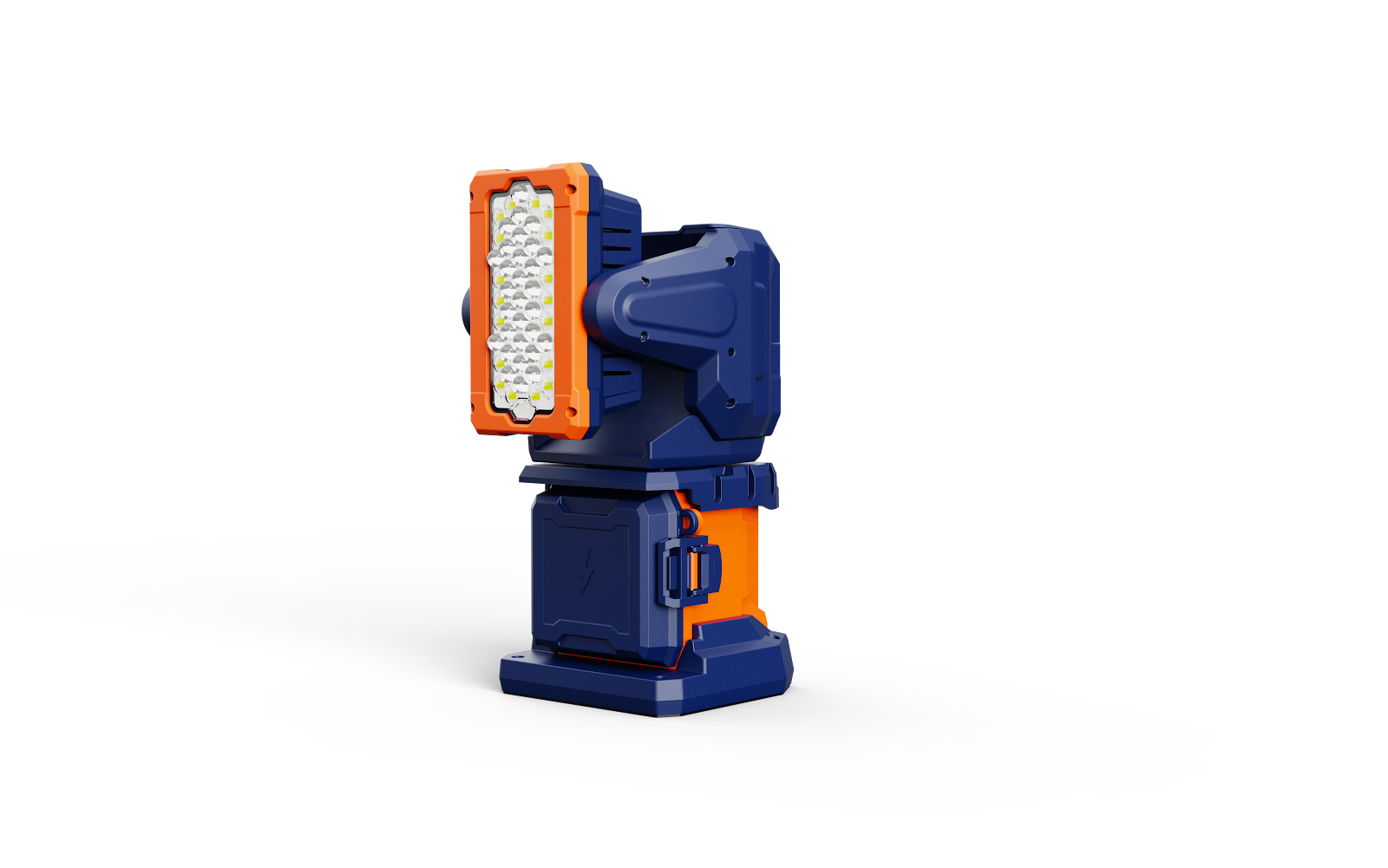 זרקור עבודה נשלט PT-200 - תאורה מתכווננת מרחוק עם בסיס מגנטי