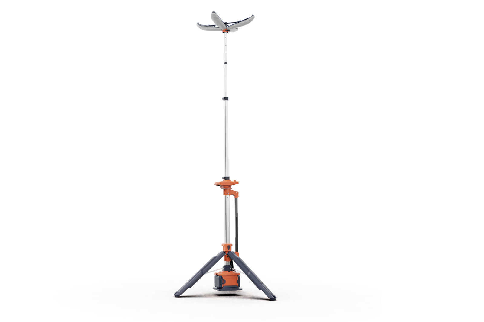 מגדל תאורה נייד PL-300 - תאורה בעיצוב עלי כותרת 360° עם גובה 3.4 מטר