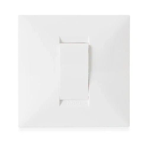 מארז BE לבן מפסק יחיד לקופסה עגולה - אור שי סיטונאות חשמל בע״מ