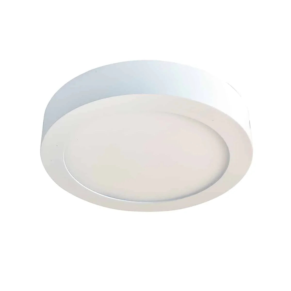 שטוחי על הטיח עגול-40-PB-01-16W-אור קר - אור שי סיטונאות חשמל בע״מ