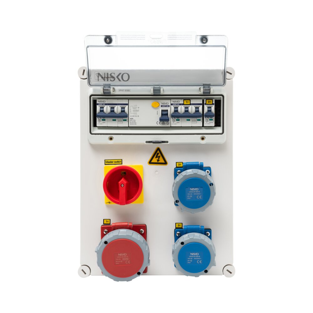 חשמל זמני NSK-25A IK08 IP65