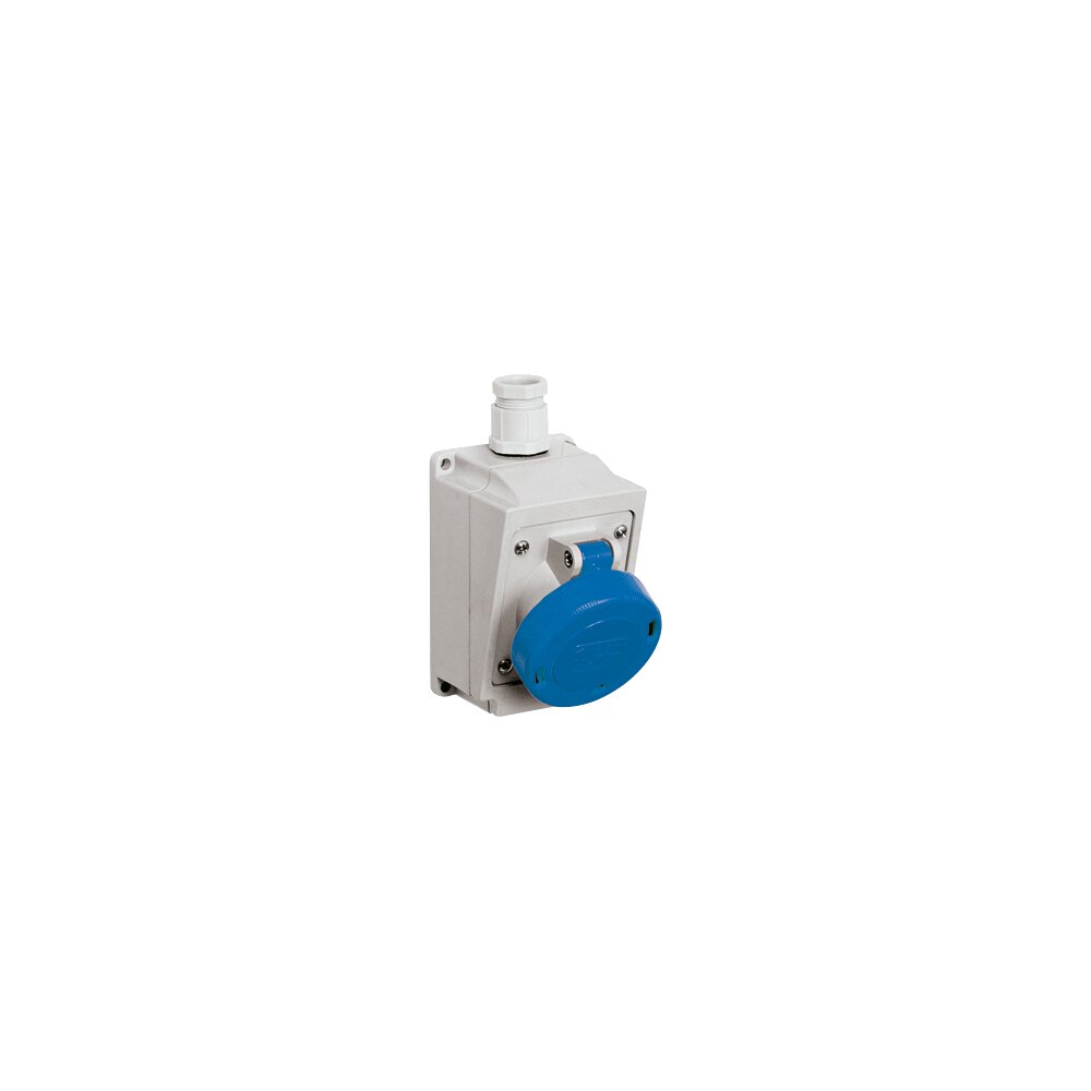 שקע על הטיח משופע IP67 H6 3X16A (PEW 1663 PP) – NISKO