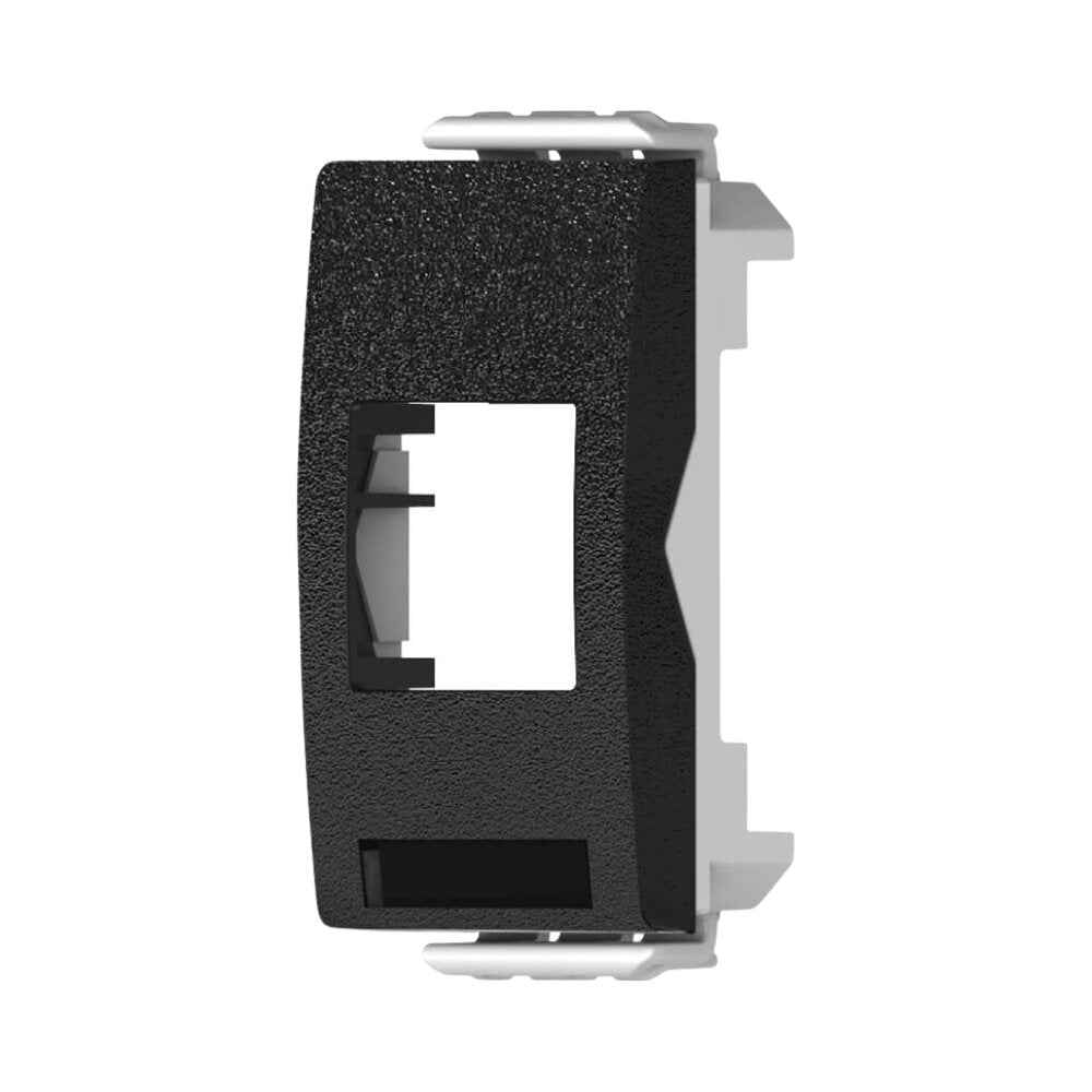 מתאם קיסטון שחור מט 1M – NISKO SWITCH