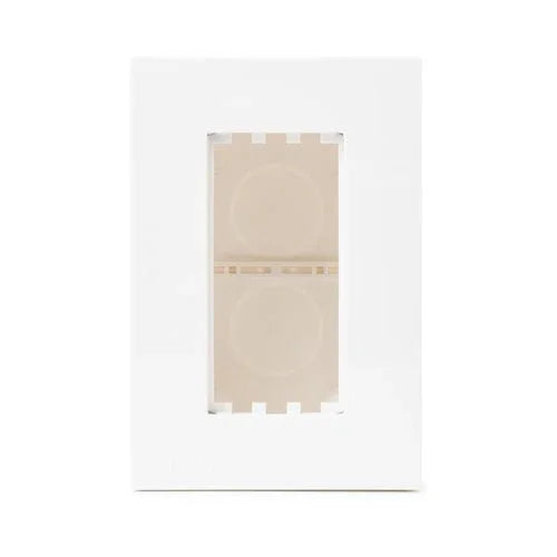 עמדת NISKO OFFICE על הטיח לבן 2 מודול, ללא אביזרים - אור שי סיטונאות חשמל בע״מ