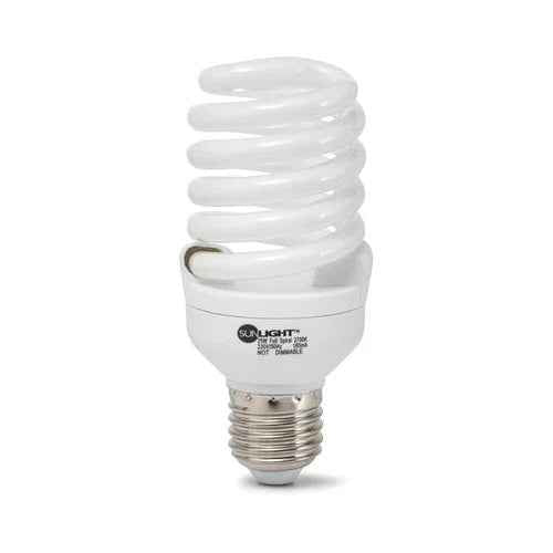 נורת מיני ספירל 25W E27 אור חם