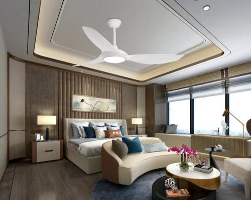 מאוורר תקרה חכם לבן PARIS 52'' SMART - אור שי סיטונאות חשמל בע״מ