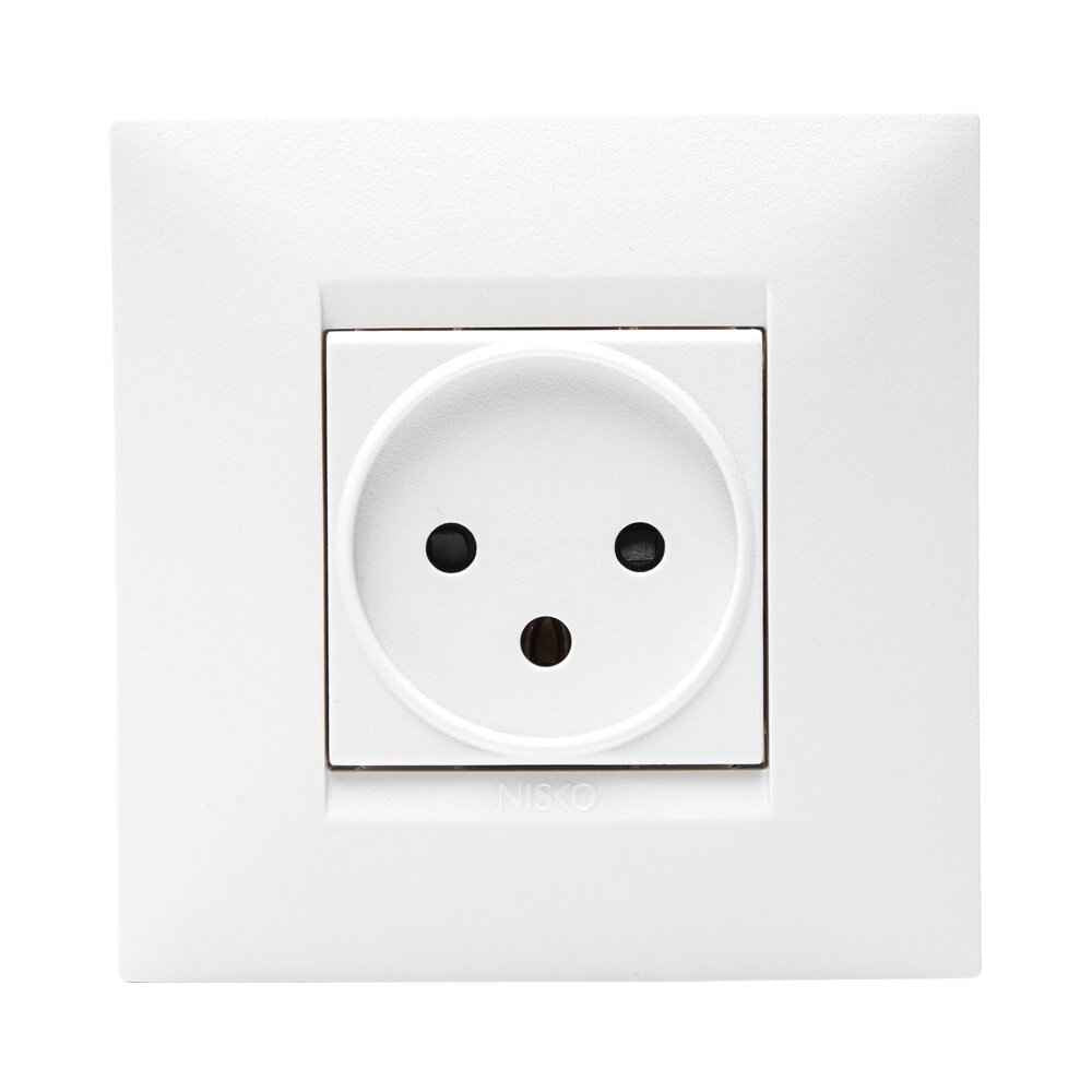 מסגרת MATT לבן 60 ממ 2M ניסקו סוויץ' – NISKO SWITCH