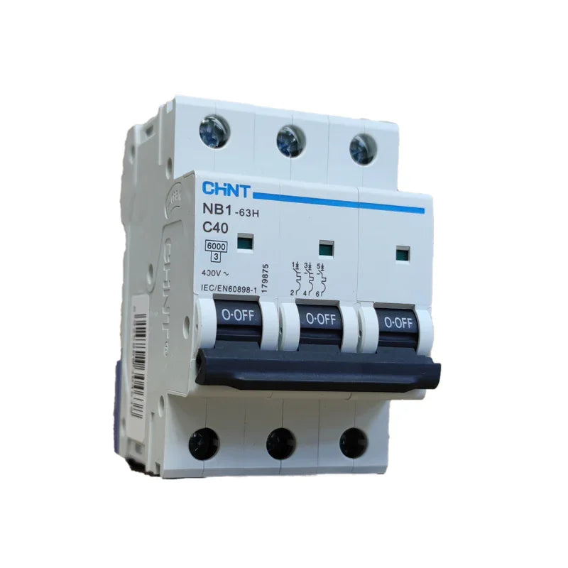 מנתק מעגל ח"א תלת-פאזי 6KA C-40A Chint - אור שי סיטונאות חשמל בע״מ