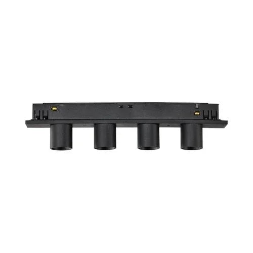 ספוט לד שחור לפס צבירה מגנטי TIKTOK SPOT 4X2W אור ניטרלי - אור שי סיטונאות חשמל בע״מ