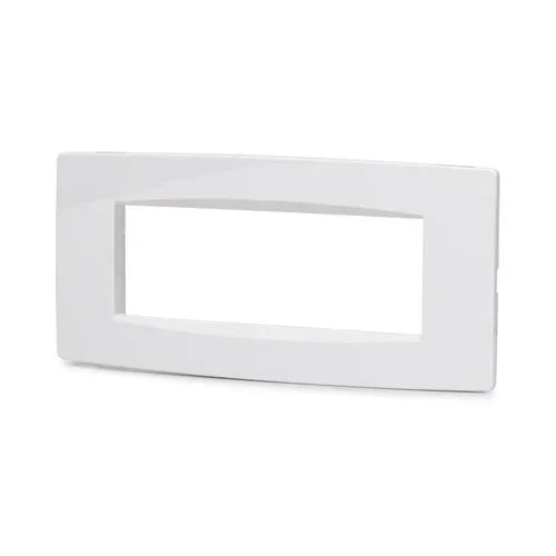 מסגרת SEE לבנה 6 מודול ניסקו סוויץ' - אור שי סיטונאות חשמל בע״מ