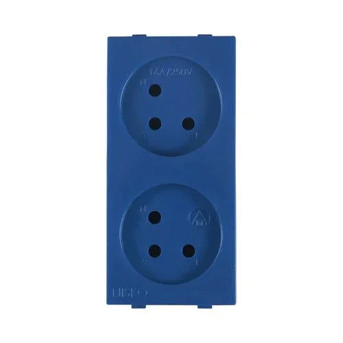 זוג שקעי כח כחולים לעמדת NISKO OFFICE - אור שי סיטונאות חשמל בע״מ