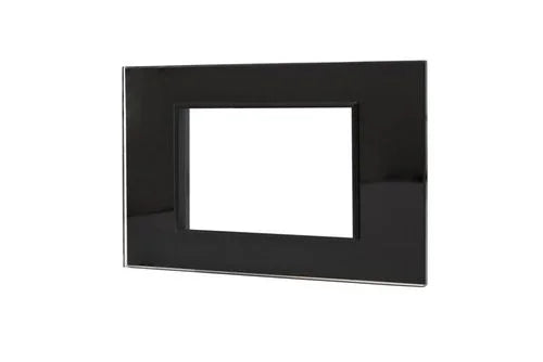 מסגרת זכוכית מרחפת שחור מט NISKO SMART SLIM 3M - אור שי סיטונאות חשמל בע״מ