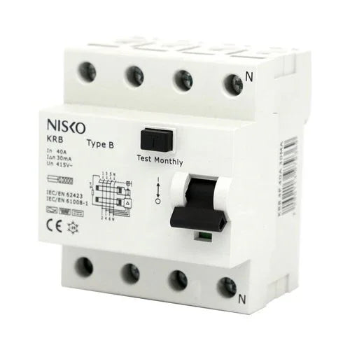 פחת תלת פאזי Type B 3P+N 40A - אור שי סיטונאות חשמל בע״מ