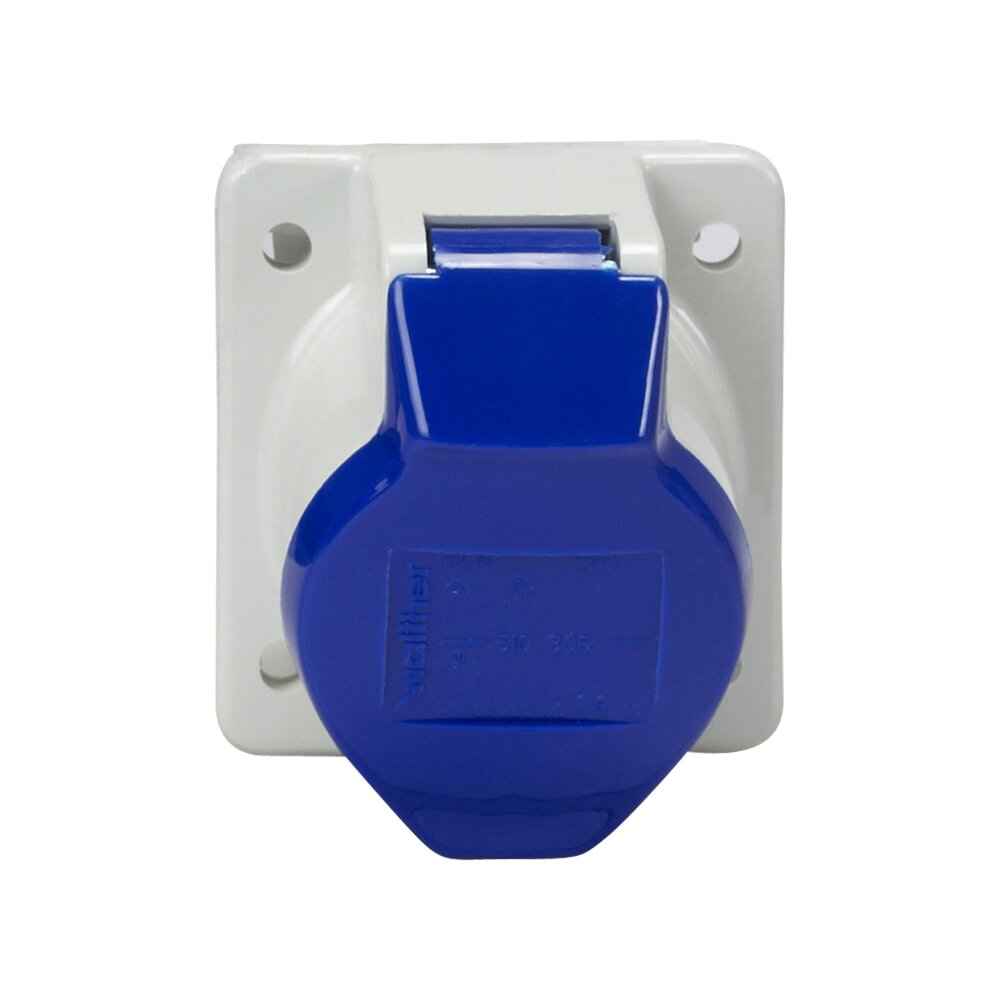 שקע ללוח 3X16A (510306) IP44 – NISKO