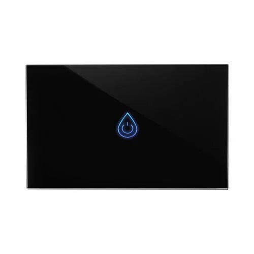 מתג טאץ' דו-קוטבי חכם זכוכית שחורה 3 מודול ZIGBEE - אור שי סיטונאות חשמל בע״מ