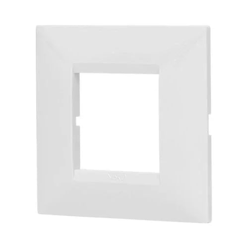 מסגרת BE לבנה 60 מ"מ 2 מודול ניסקו סוויץ' - אור שי סיטונאות חשמל בע״מ