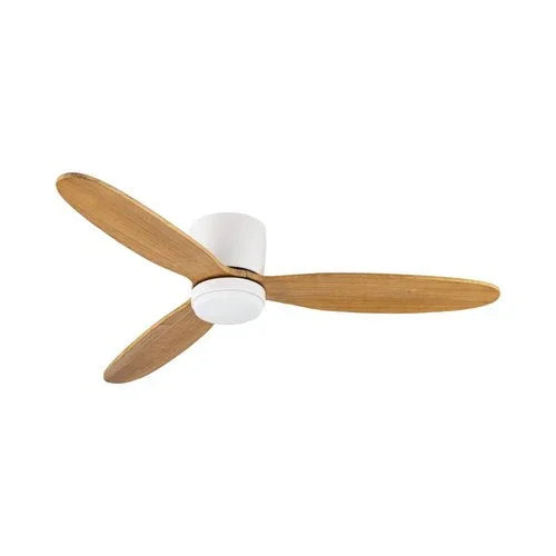 מאוורר תקרה חכם לבן/מייפל ROME 42'' SMART - אור שי סיטונאות חשמל בע״מ