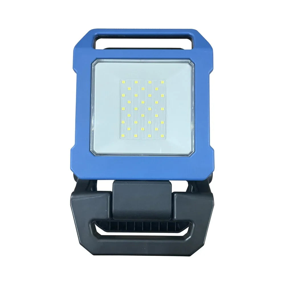 פנס נטען שחור WORKER FLEX 10W IP54 אור קר - אור שי סיטונאות חשמל בע״מ