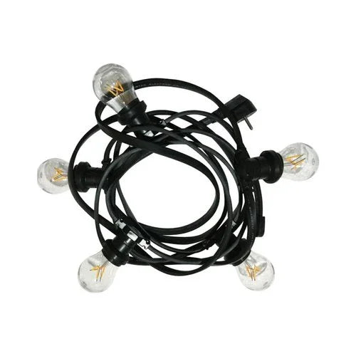 גרלנדה שחור 25 מטר - אור שי סיטונאות חשמל בע״מ