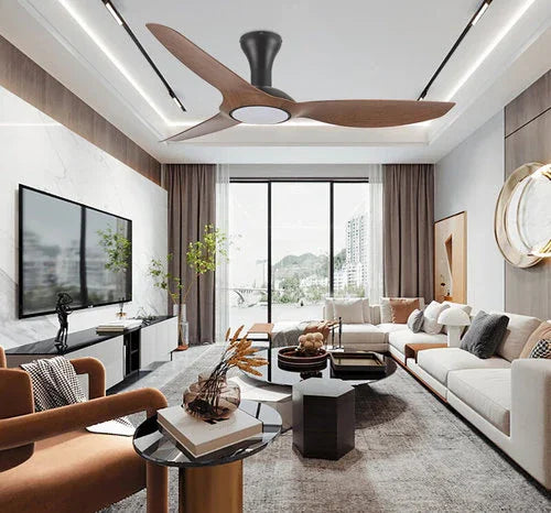 מאוורר תקרה חכם שחור/אגוז PARIS 60'' SMART - אור שי סיטונאות חשמל בע״מ