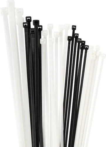 חבק ניילון לבן 100 יח' 150X2.5MM - אור שי סיטונאות חשמל בע״מ