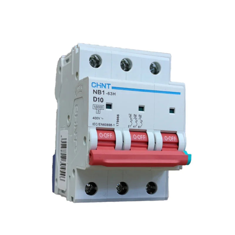 מנתק מעגל ח"א תלת-פאזי 10KA D-10A Chint - אור שי סיטונאות חשמל בע״מ