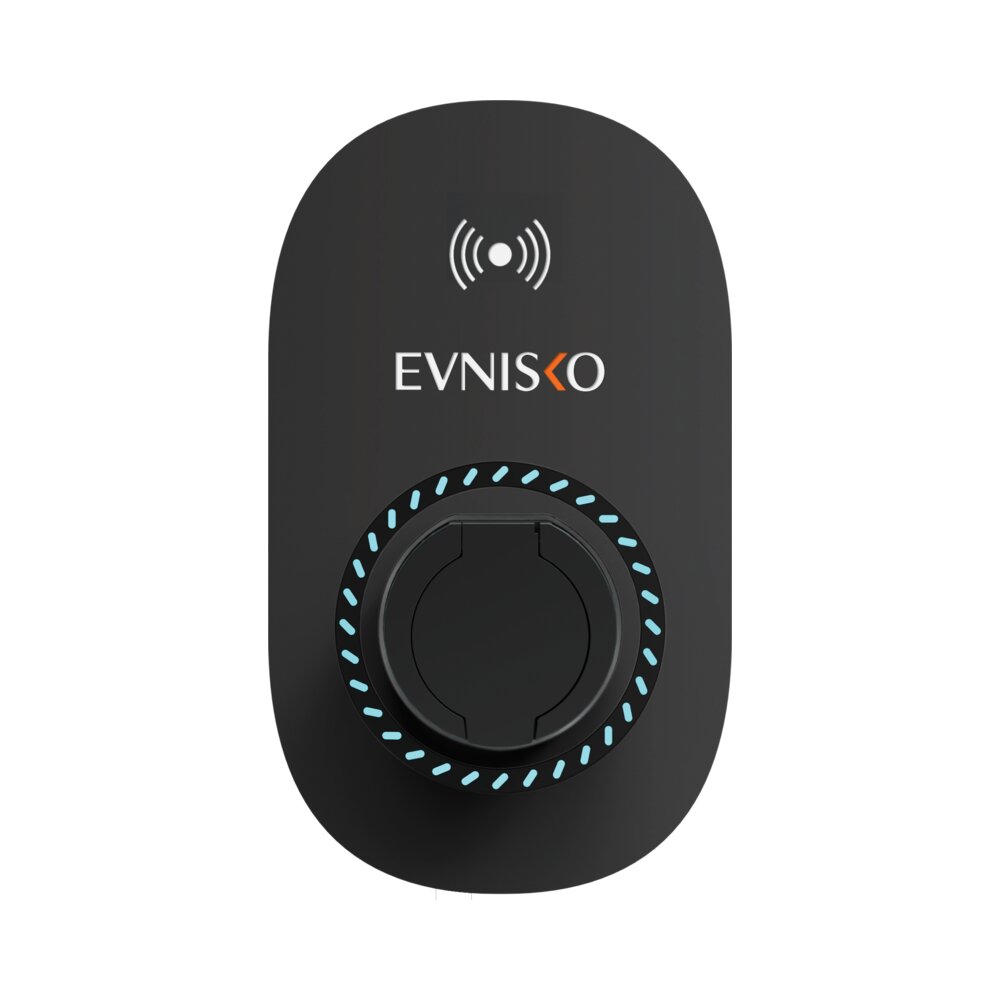 עמדת טעינה פרטית EVNISKO HOME4 22kW כולל כבל 7 מטר WIFI TPU