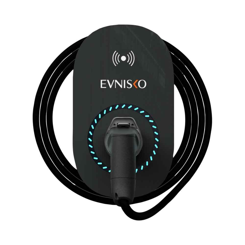 עמדת טעינה פרטית EVNISKO HOME4 22kW כולל כבל 5 מטר WIFI TPU – EVNisko