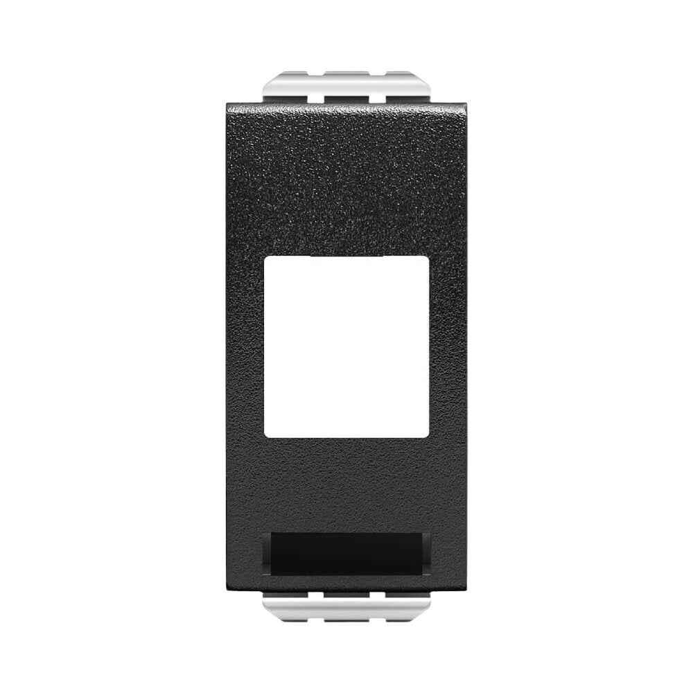 מתאם קיסטון שחור מט 1M – NISKO SWITCH