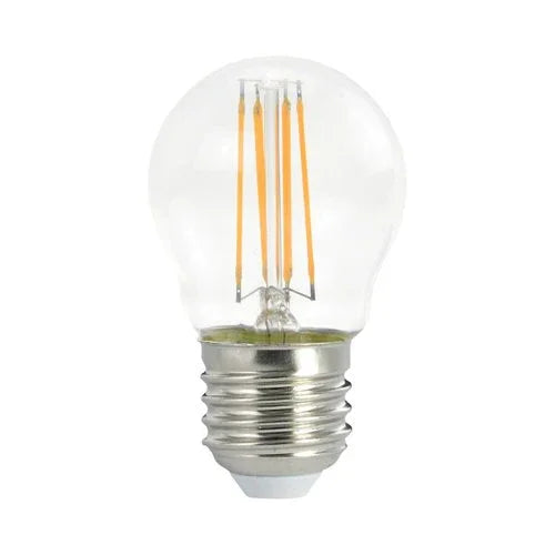 נורת לד דמוי פחם שקוף E27 5W אור חם - אור שי סיטונאות חשמל בע״מ