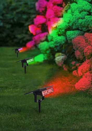 דוקרן סולארי SUNRAY 12W IP65 7COLORS - אור שי סיטונאות חשמל בע״מ