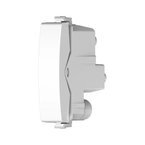 מפסק יחיד 1/2 מודול לבן ניסקו סוויץ' - אור שי סיטונאות חשמל בע״מ