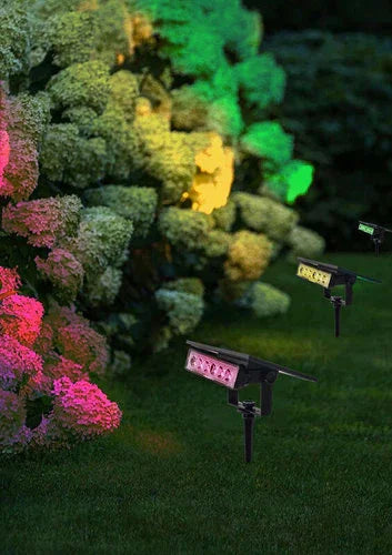 דוקרן סולארי SUNRAY 12W IP65 7COLORS - אור שי סיטונאות חשמל בע״מ