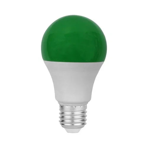 נורת ליבון לד לבנה E27 9W אור ירוק - אור שי סיטונאות חשמל בע״מ