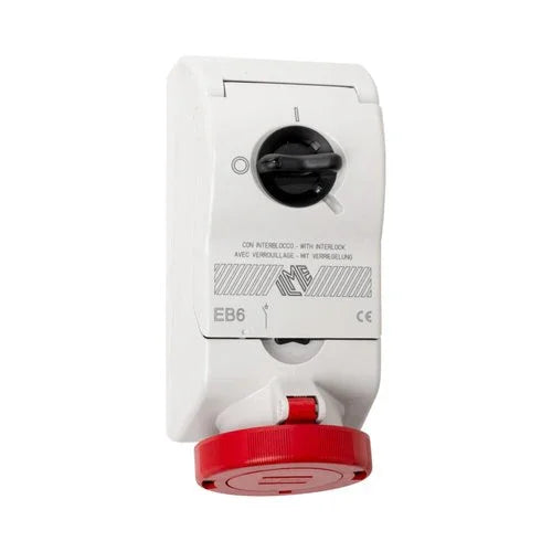 שקע אינטרלוק עה"ט 5X16A IP66/7 - אור שי סיטונאות חשמל בע״מ