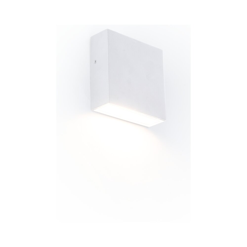 צמוד קיר לבן GEMINI-XF DOWN LUTEC 7.4W IP54 אור חם – NISKO