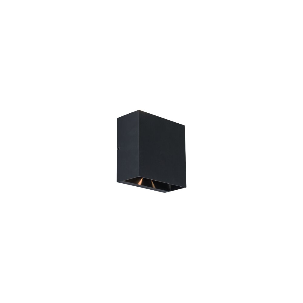 צמוד קיר אפור כהה GEMINI-BEAM UP&DOWN LUTEC 10W IP54 אור חם – NISKO