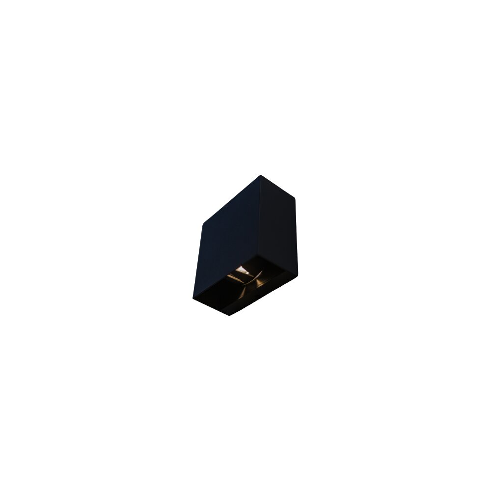 צמוד קיר אפור כהה GEMINI-BEAM UP&DOWN LUTEC 10W IP54 אור חם – NISKO
