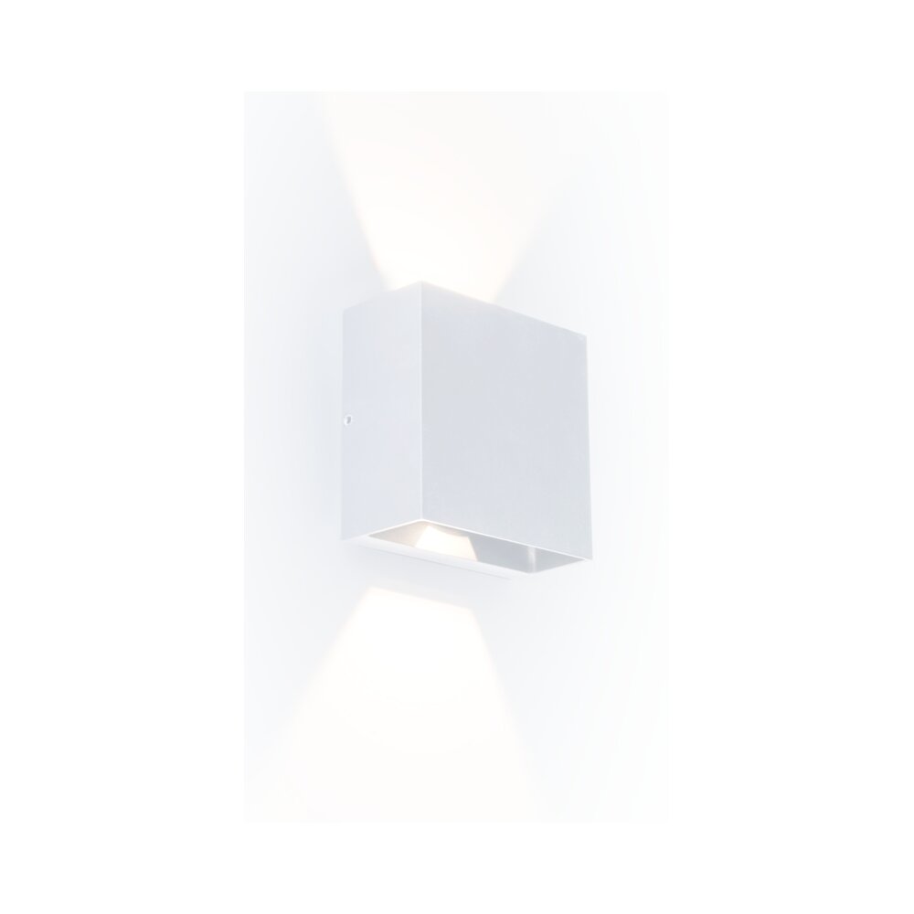 צמוד קיר לבן GEMINI-BEAM UP&DOWN LUTEC 10W IP54 אור חם – NISKO