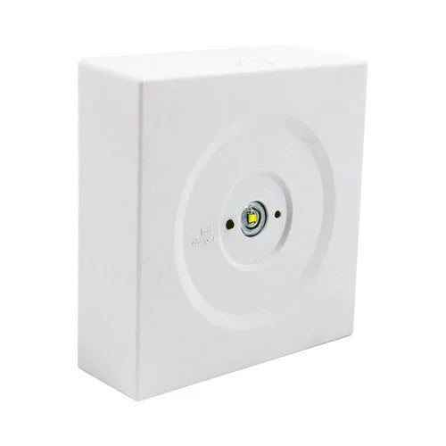 תאורת חירום חד תכליתית על הטיח לבן NOGA 3W - אור שי סיטונאות חשמל בע״מ