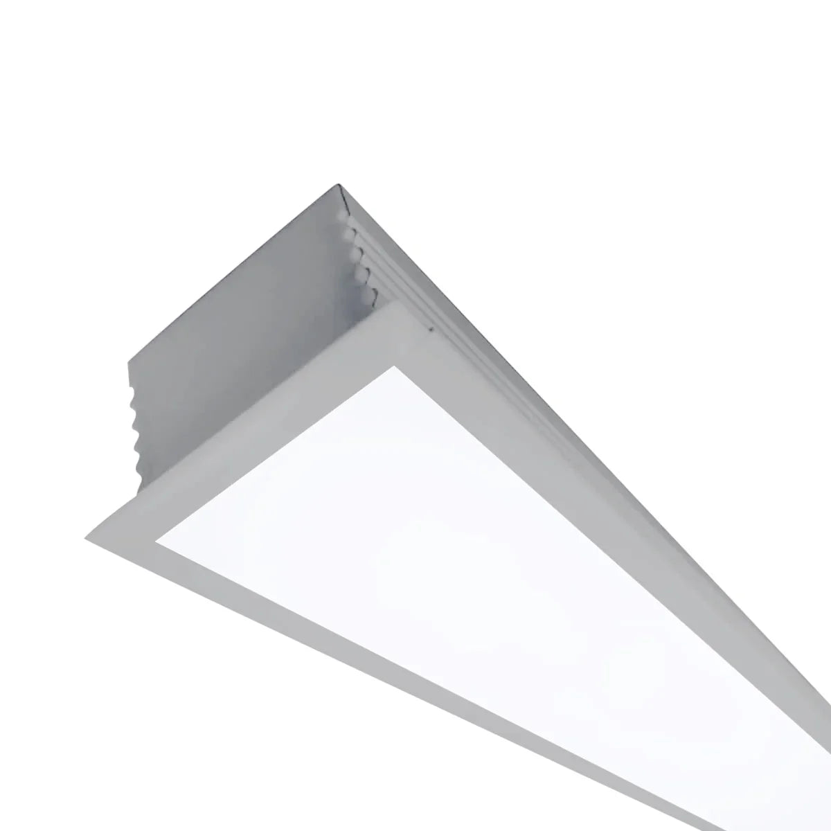 פרופיליטה LED שקוע (רוחב: 48 מ"מ)-35 48-02-אור חם - אור שי סיטונאות חשמל בע״מ