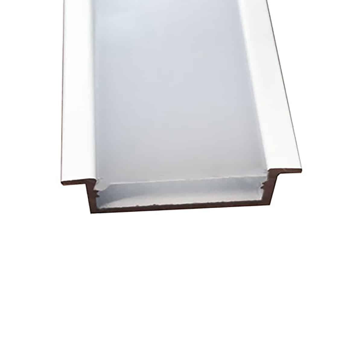 פרופיל אלומיניום-10 40-01-LED - אור שי סיטונאות חשמל בע״מ