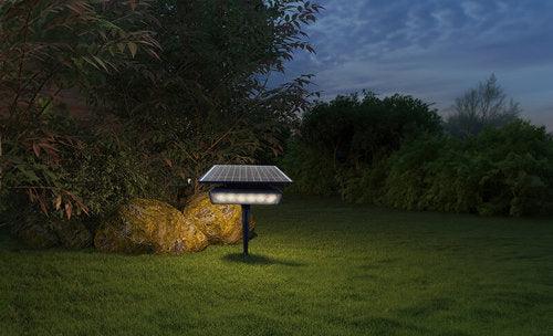 דוקרן סולארי SUNRAY 12W IP65 אור חם - אור שי סיטונאות חשמל בע״מ